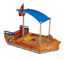 Песочница "Пиратская лодка" (Pirate Sandboat)