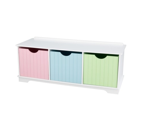 Скамья с ящичками для хранения Storage Bench Pastel