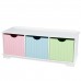 Скамья с ящичками для хранения Storage Bench Pastel