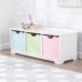 Скамья с ящичками для хранения Storage Bench Pastel