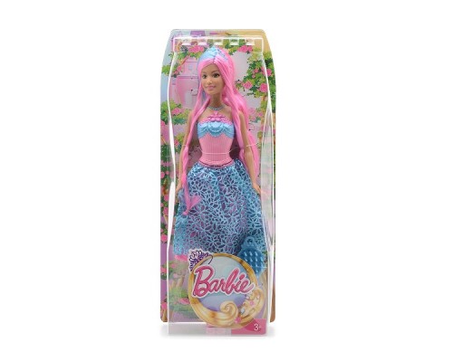 Куклы принцесса Barbie с длинными розовыми волосами