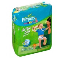 Подгузники Pampers Active Трусики 12-18кг  для мальчиков 20шт