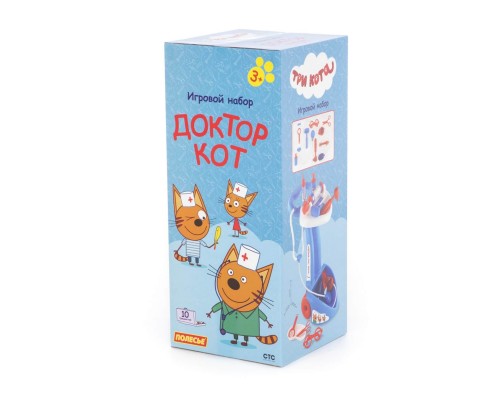 Игровой набор Доктор Кот (в коробке)