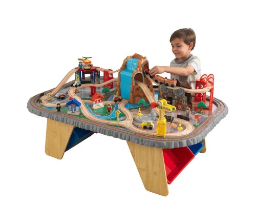 Игровой набор Горный тоннель (Waterfall Junction Train Set & Table)