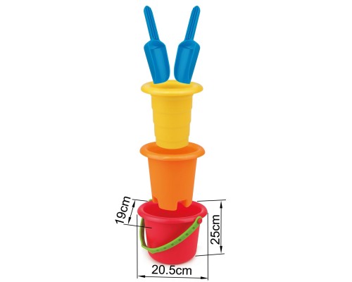 Игрушка для игры в песочнице Пляжный набор 5 в 1