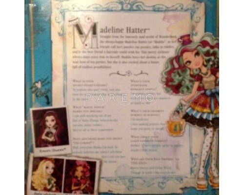 Кукла Мэдлин Хэттер Madeline Hatter