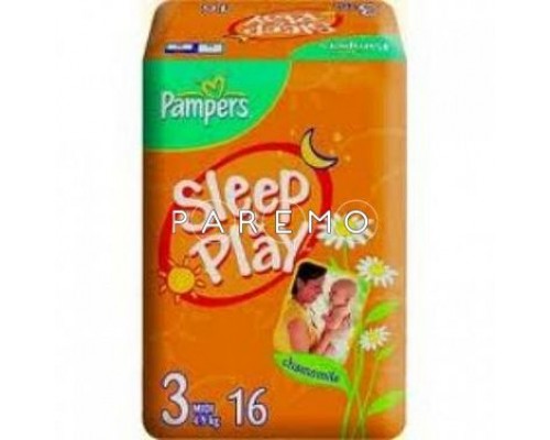 Подгузники Sleep & Play Ромашка  4-9кг 16шт