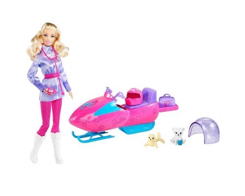 Barbie. Игровой набор Кем быть: Арктический спасатель