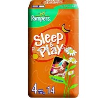 Подгузники Sleep & Play Ромашка 7-18кг 14шт