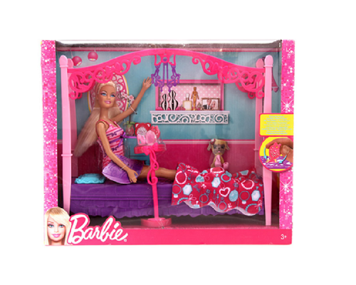 Barbie. Игровой набор Спальная комната с аксессуарами